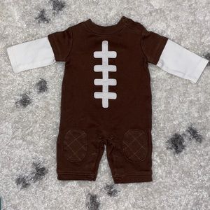 Baby football onesie
